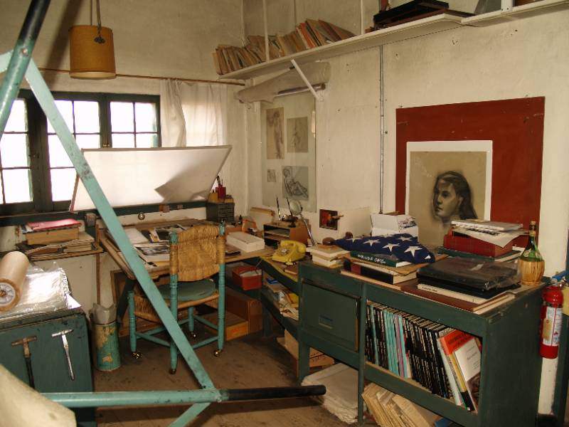 Doel Reed's studio