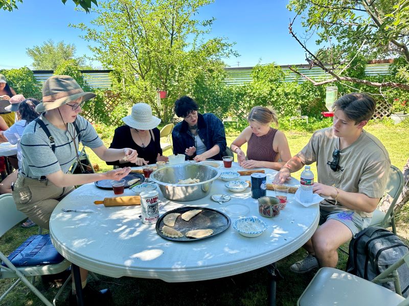 Cooking at The Feasting Place