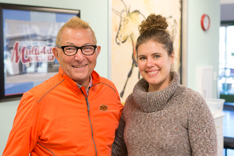 Jim Vallion and Megan Singleton