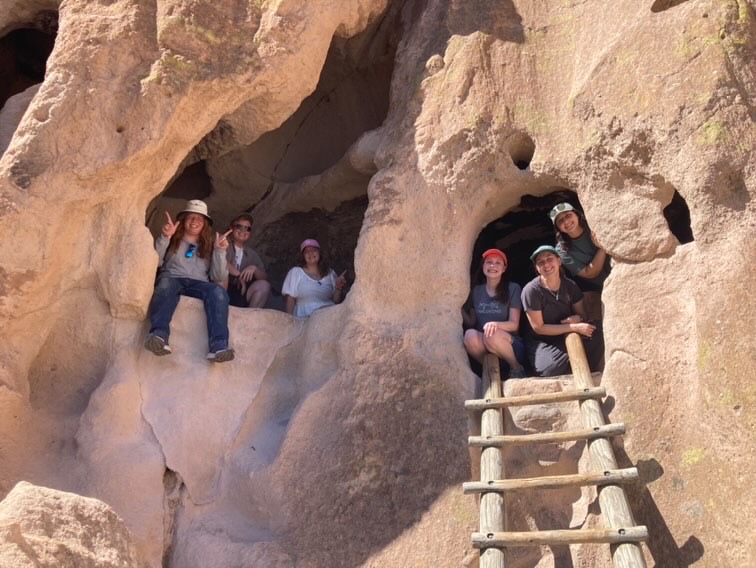 Students at Bandolier National Monument