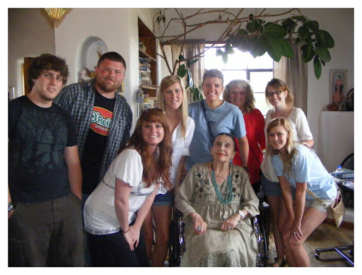 Martha Reed and students